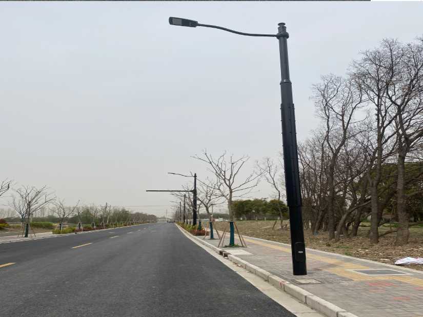 秭归县上海综合杆 太阳能路灯工程